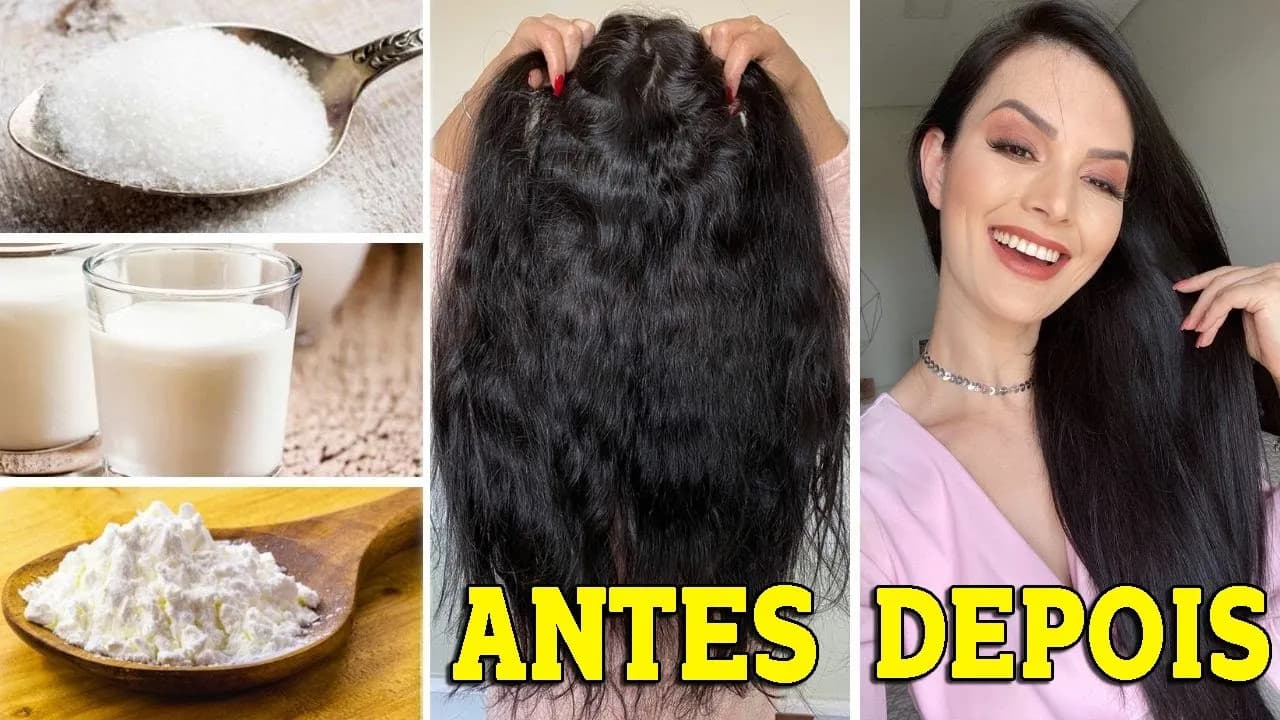 Leche y maizena para alisar el pelo: el secreto para un cabello liso